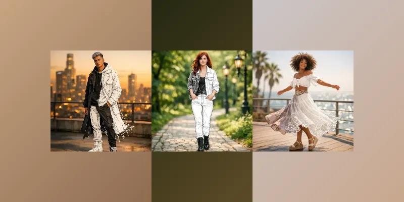Fashion Between Sketch And Reality generated by undefined