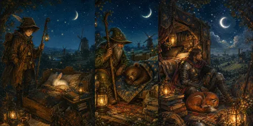 Enchanted Bedtime Adventures generated by chatgpt-image