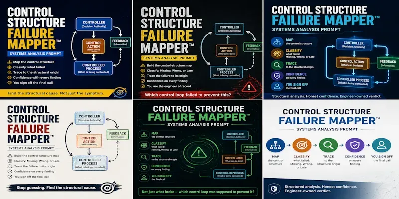 Control Structure Failure Mapper generated by undefined