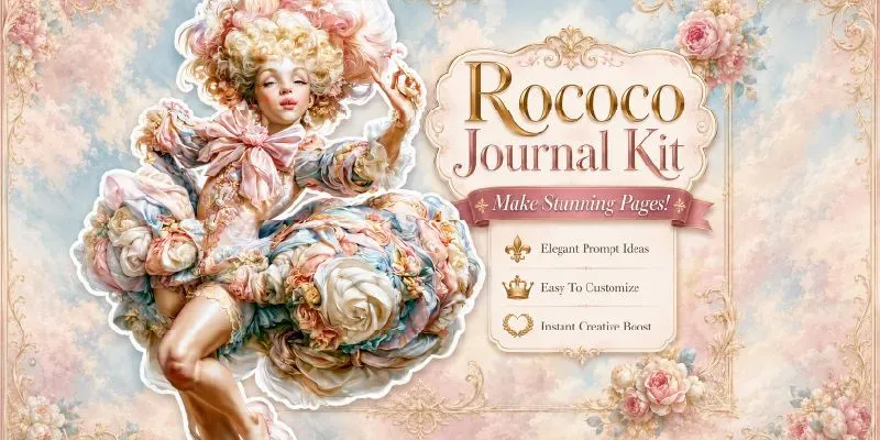 Baroque Rococo Junk Journals generated by undefined