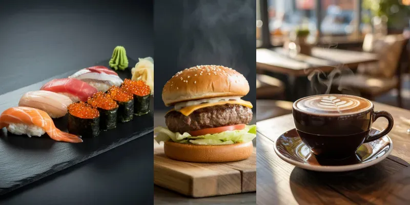 Luxury Food Photography Generator generated by undefined