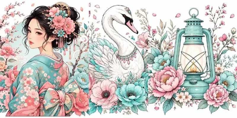 Botanical Character Art generated by undefined
