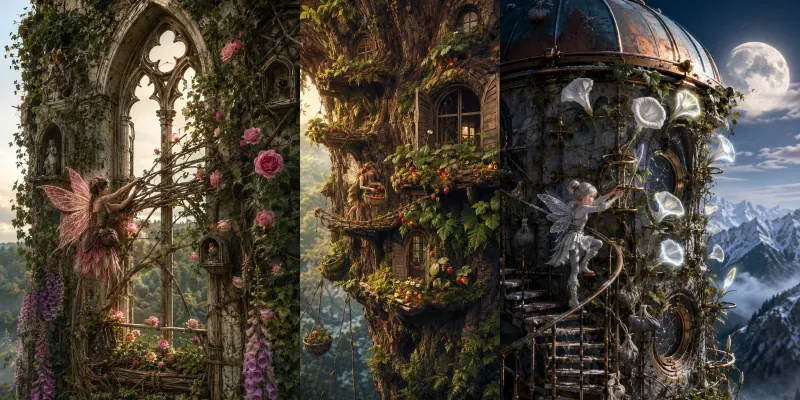 Fairy Window Garden Homes generated by undefined