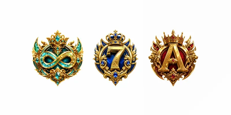 Premium 3d Emblem Designs generated by undefined