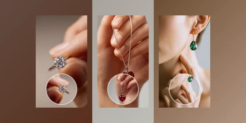 Luxury Jewelry Instagram Reels Shots generated by undefined