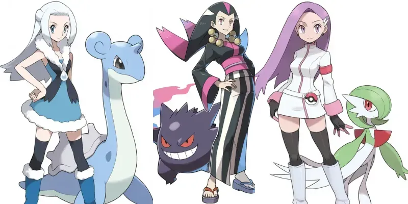 Pokemon Trainers With Pokemon generated by undefined