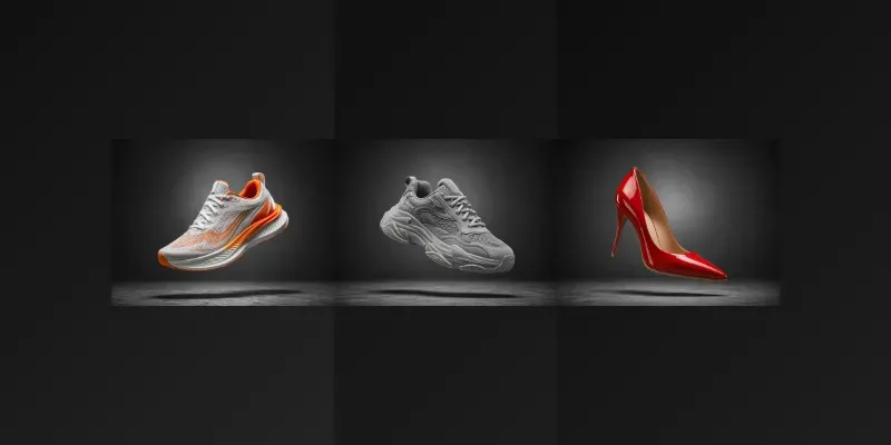 Dynamic Sneaker Product Photos Ai generated by undefined