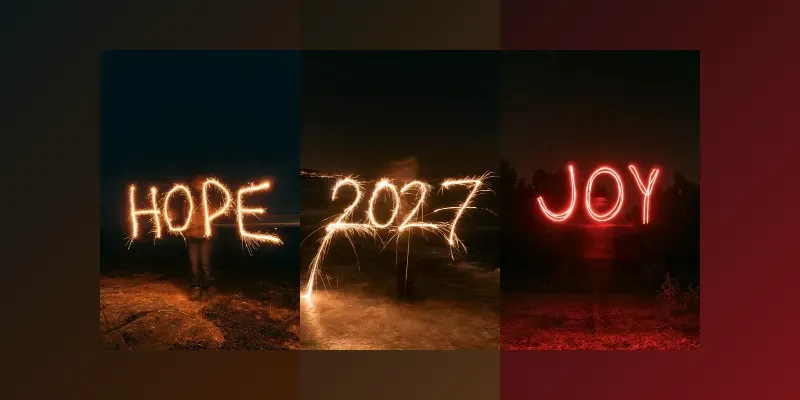 Light Painting Typography