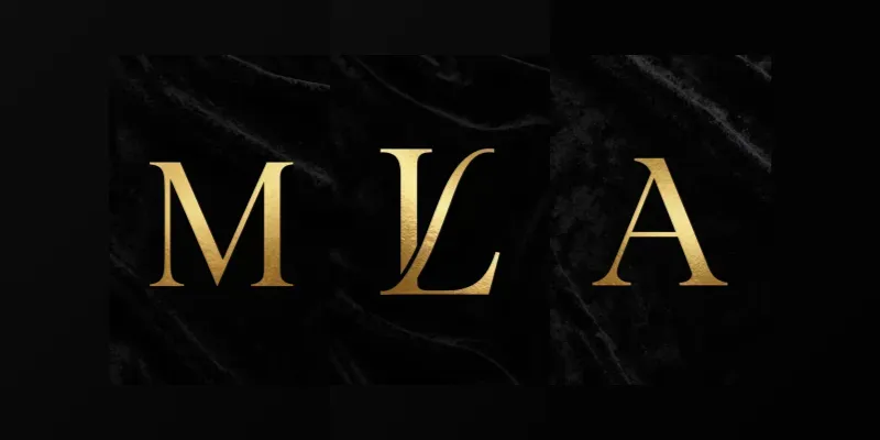 Luxury Gold Foil Monogram Logos generated by undefined