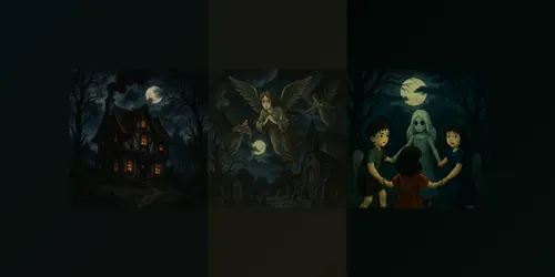 Gothic Mystery Style Illustrations generated by chatgpt-image