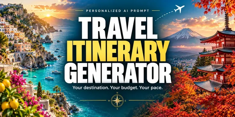 Personalized Travel Itinerary Generator