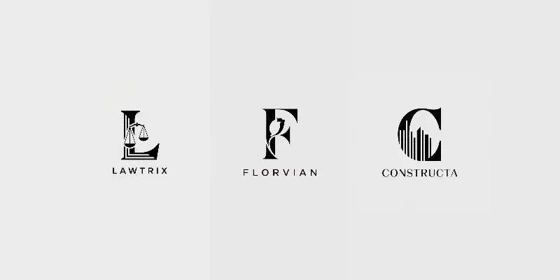 Elite Minimal Monogram Logos generated by undefined