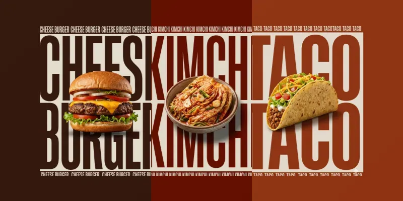 Bold Typography Food Poster Generator generated by undefined