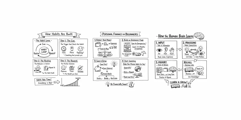 Handdrawn Sketch Note Infographic generated by undefined