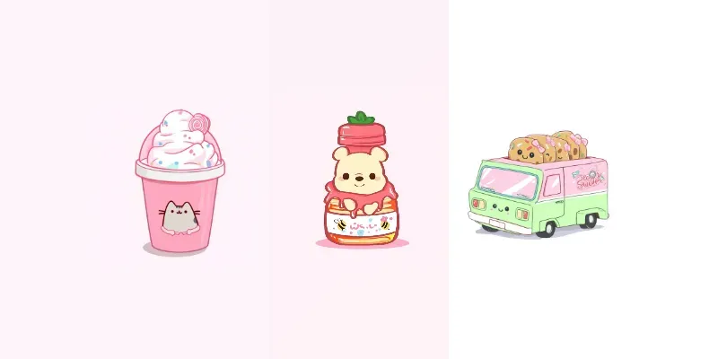 Playful Cartoon Cute Package Cliparts generated by undefined