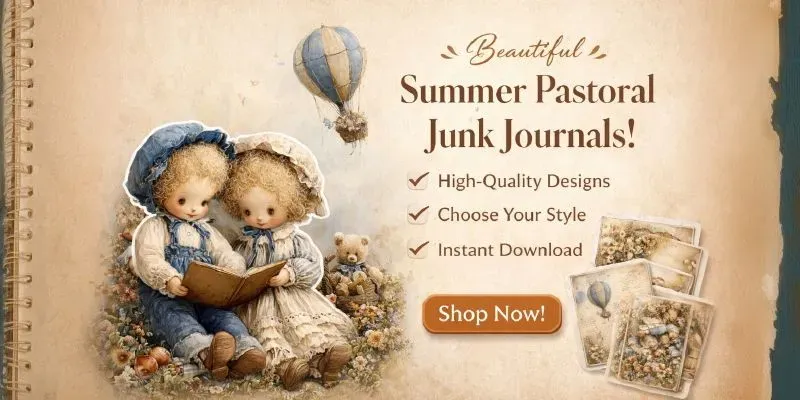 Summer Pastoral Junk Journals generated by undefined