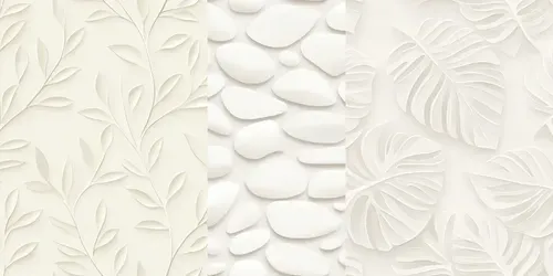 Minimal Embossed Seamless Patterns generated by midjourney