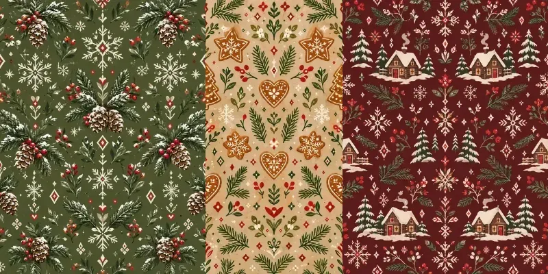 Nordic Christmas Patterns