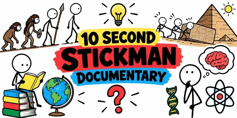 10 Second Stickman Documentaries generated by undefined