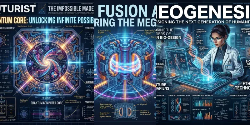 Future Tech Infographic Posters generated by undefined