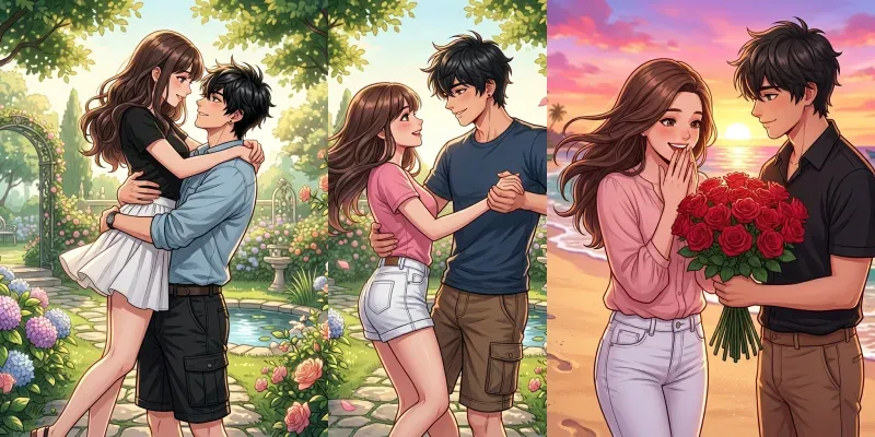 Dreamy Anime Love Story Generator generated by undefined