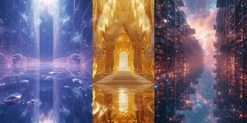 3D Cosmic Kinetic Architectures generated by undefined