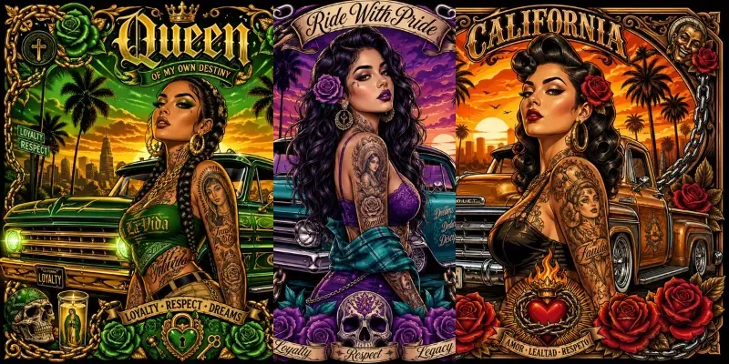 Ink Chrome Queens generated by undefined