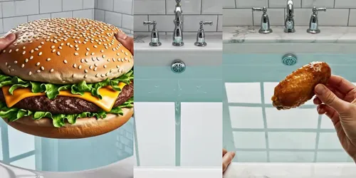 Viral Pov Bathtub Explosions generated by veo