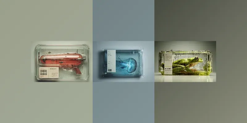 Vacuum Packaged Surreal Products generated by undefined
