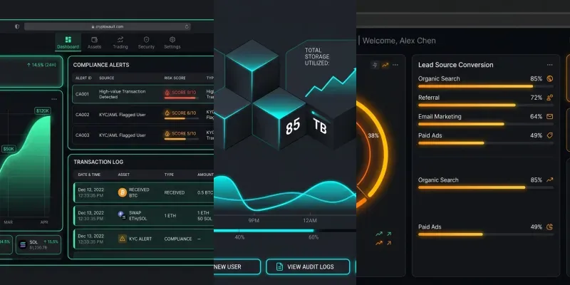Dynamic Dark Mode B2b Saas Layouts generated by undefined
