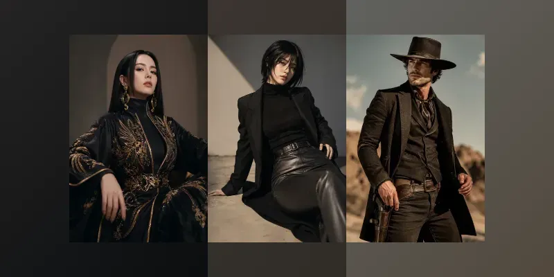 High Fashion Editorial Photos generated by undefined