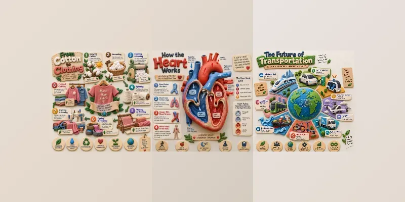 Clay Infographic Art generated by undefined