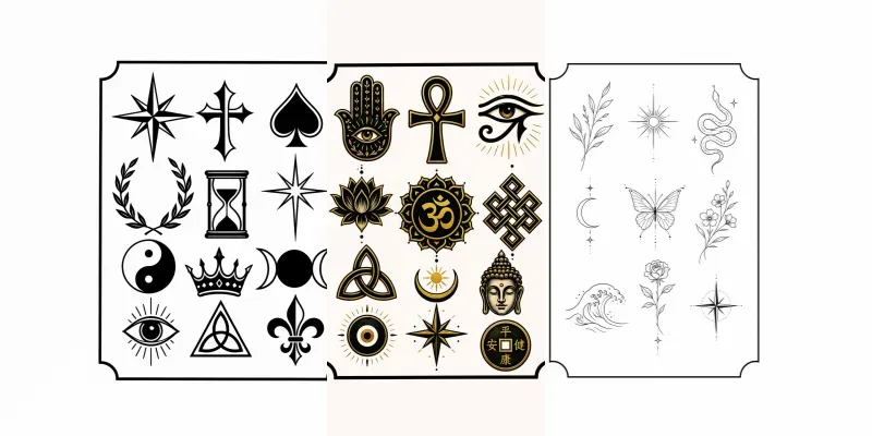 Tattoo Flash Sheet Designs generated by undefined
