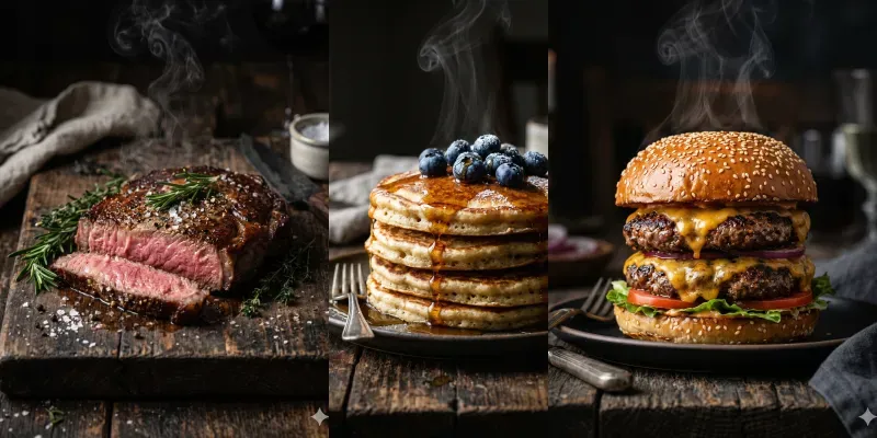 Commercial Moody Food Photography generated by undefined