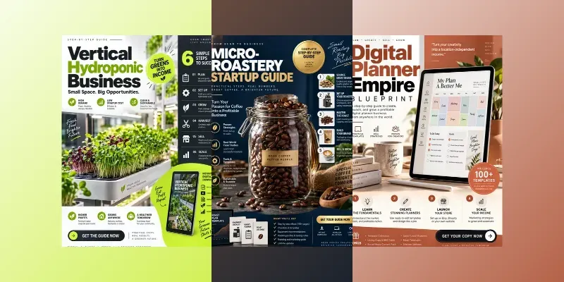 Modern Business Guide Etsy Templates