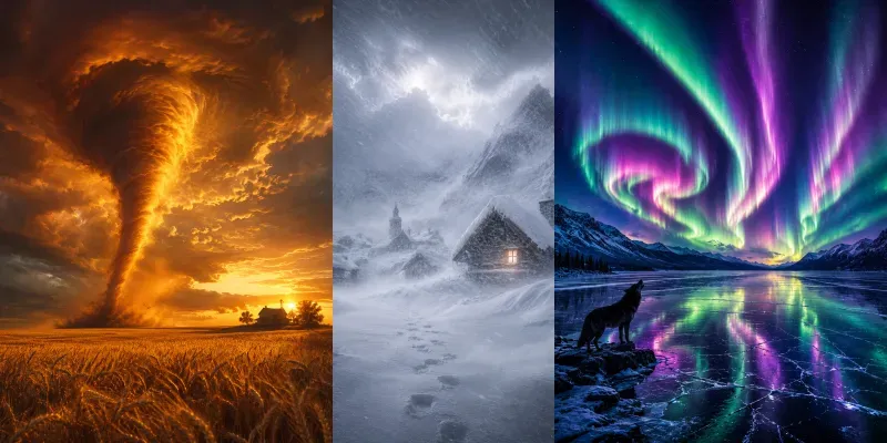 Cinematic Weather Photography Generator generated by undefined