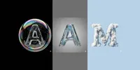 Hyperrealistic 3D Material Alphabets gemini-image prompt mini thumbnail