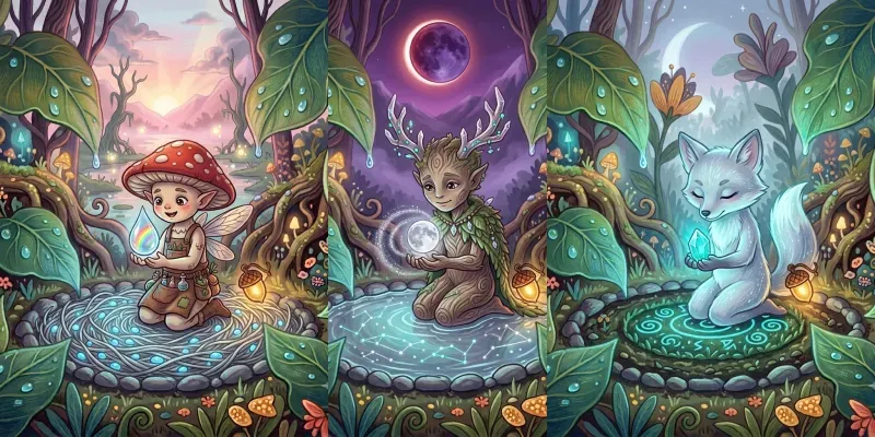 Customizable Magical Fantasy Storybooks generated by undefined