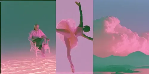 Pastel Faded Color Film Photo Aesthetics generated by midjourney
