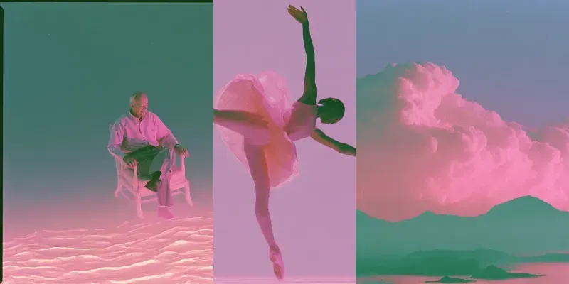 Pastel Faded Color Film Photo Aesthetics generated by undefined