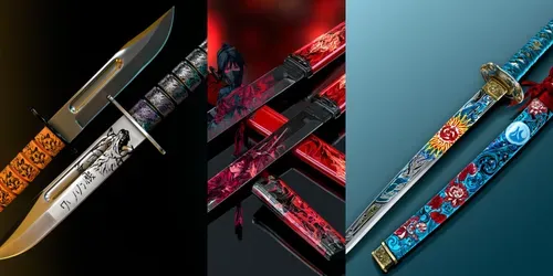 Knife Designs generated by midjourney