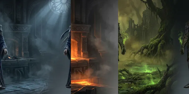Dark Fantasy Cursed Armor Concept Art generated by undefined