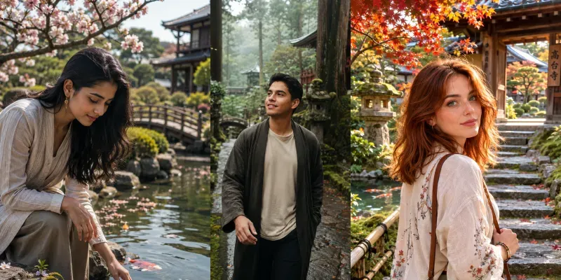 Japanese Garden Experiences generated by undefined