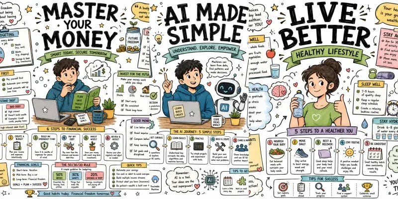 Educational Doodle Infographic Creators generated by undefined
