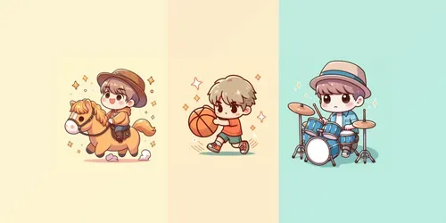 Adorable Chibi Illustrations generated by dalle