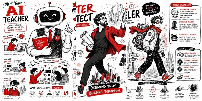 Bold Red Editorial Infographics generated by undefined
