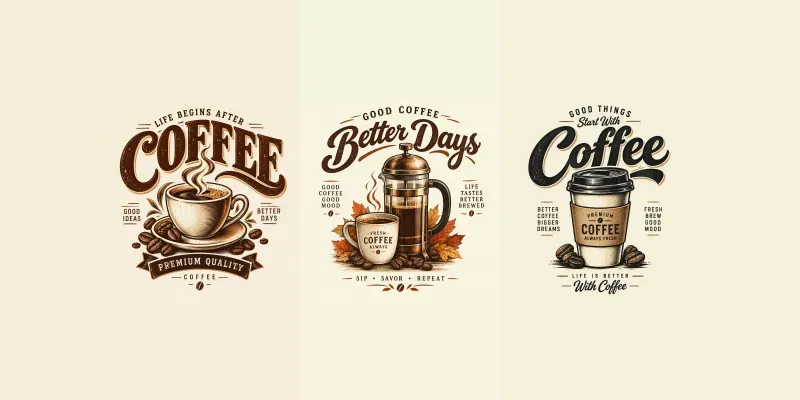 Coffee Typography