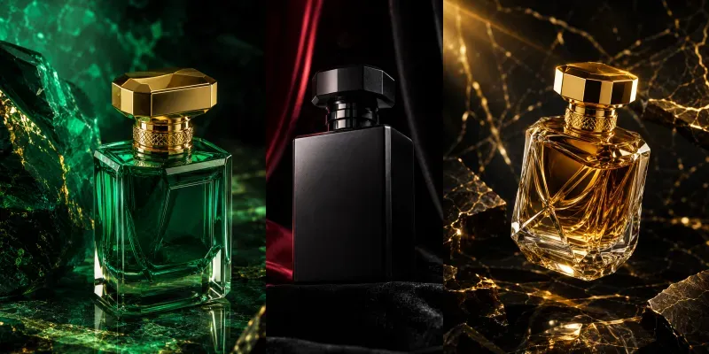 Premium Perfume Advertisements generated by undefined