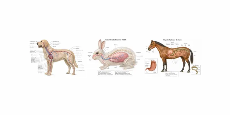 Vet Anatomy Illustration Generator generated by undefined