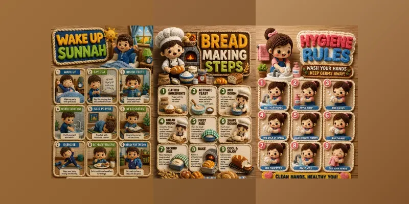 3D Soft Craft Infographic Templates generated by undefined